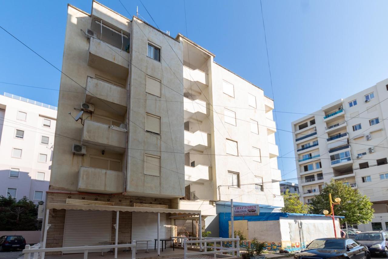 1 Bedroom Apartment With Fast Internet And Sea View Balcony In Durrës Eksteriør billede