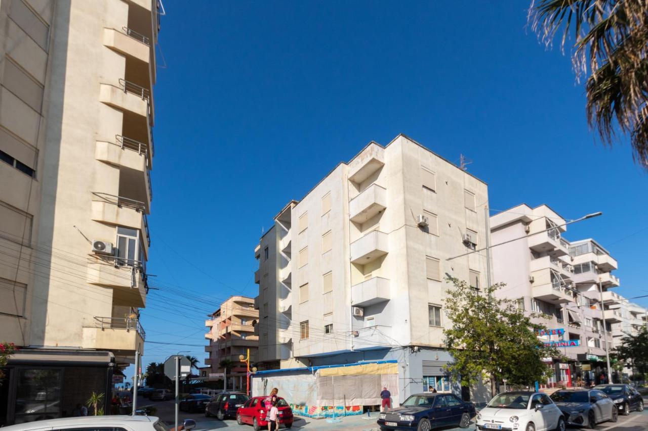 1 Bedroom Apartment With Fast Internet And Sea View Balcony In Durrës Eksteriør billede